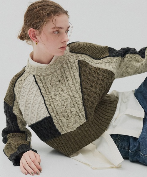 PUBLIC TOKYO（パブリックトウキョウ） ニット セーター ケーブル