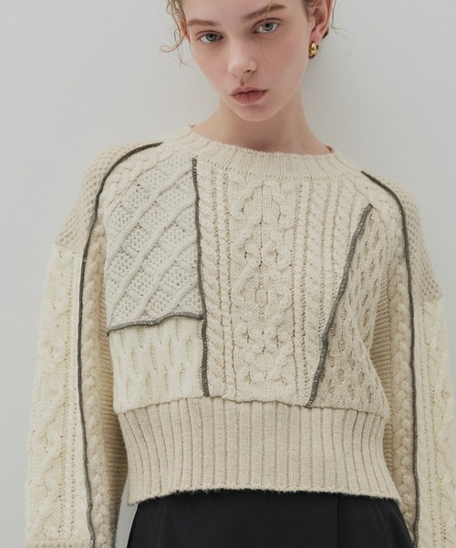 PUBLIC TOKYO（パブリックトウキョウ） ニット セーター ケーブル