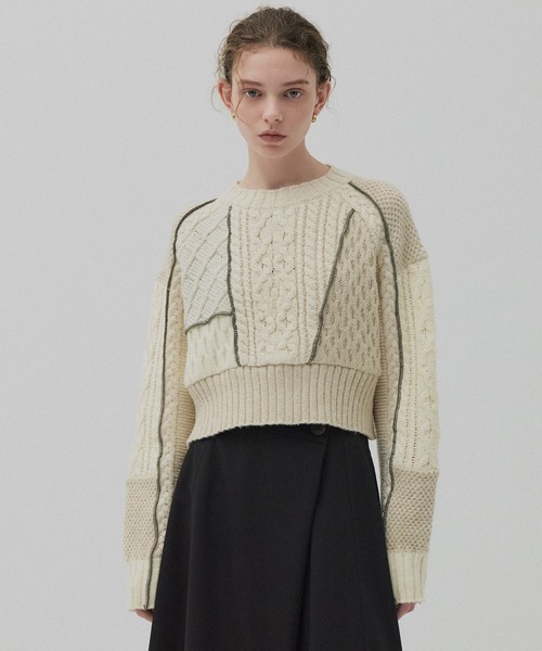 PUBLIC TOKYO（パブリックトウキョウ） ニット セーター ケーブル