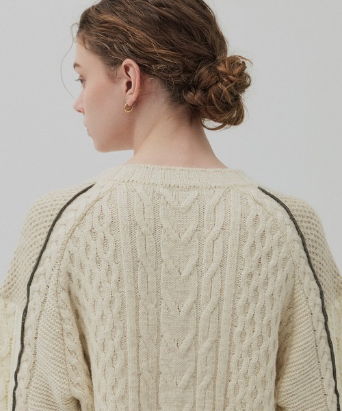 PUBLIC TOKYO（パブリックトウキョウ） ニット セーター ケーブル