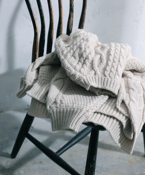 soulberry（ソウルベリー） ニット セーター パッチワークなニット