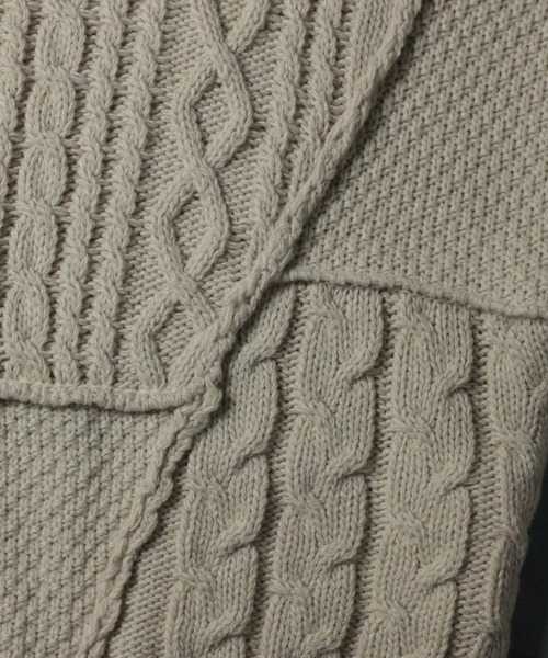 soulberry（ソウルベリー） ニット セーター パッチワークなニット