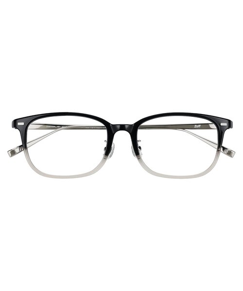 Zoff（ゾフ） 伊達メガネ メガネ 眼鏡 ウェリントン型 メガネ｜チタン