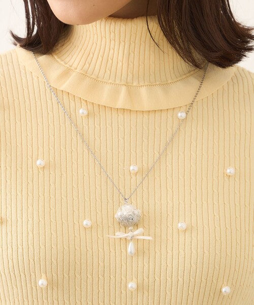 TO BE CHIC（トゥー ビー シック） ネックレス ローズブーケネックレス 