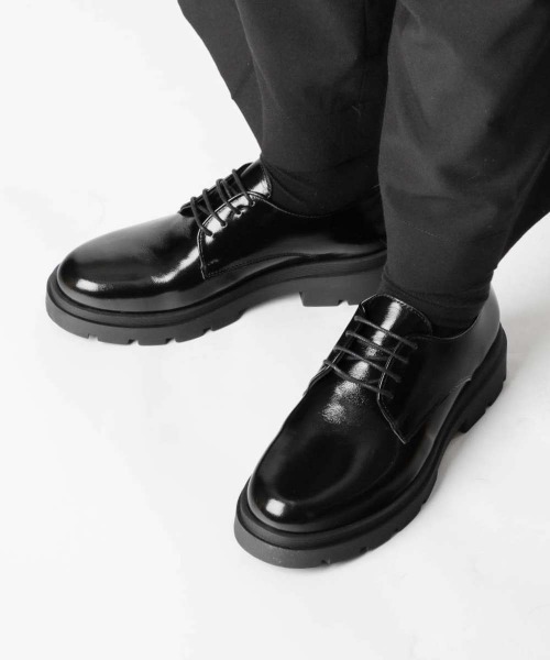 革靴 フォーマルシューズ FABIO RUSCONI FU 3632 EGEO PLANE TOE ファビオルスコーニ  レザー 外羽根 プレーントゥシューズ レディース | FABIO RUSCONI