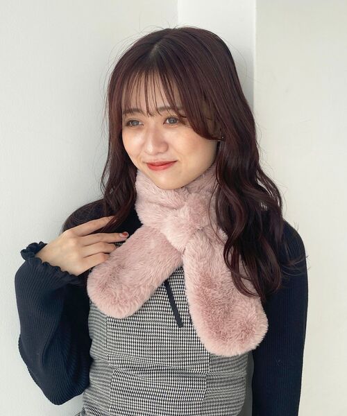 MAJESTIC LEGON（マジェスティックレゴン） ストール マフラー リボン