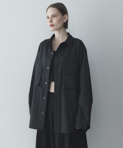 remer シャツ ルーズオーバーサイズポケットシャツ / Loose Oversized