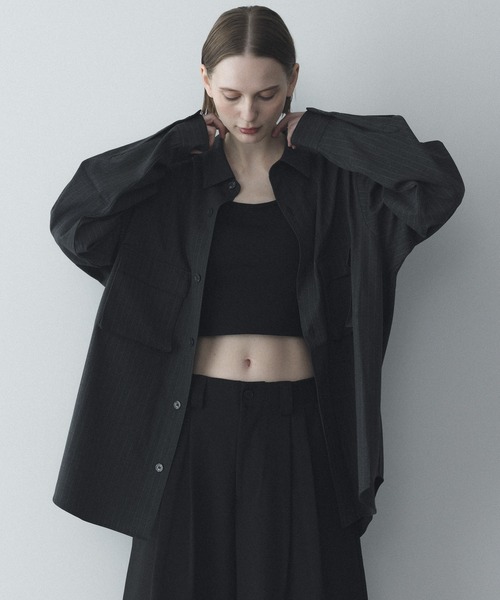 remer シャツ ルーズオーバーサイズポケットシャツ / Loose Oversized
