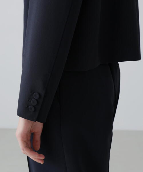 ADORE（アドーア） ジャケット ノーカラージャケット ストレッチジョー