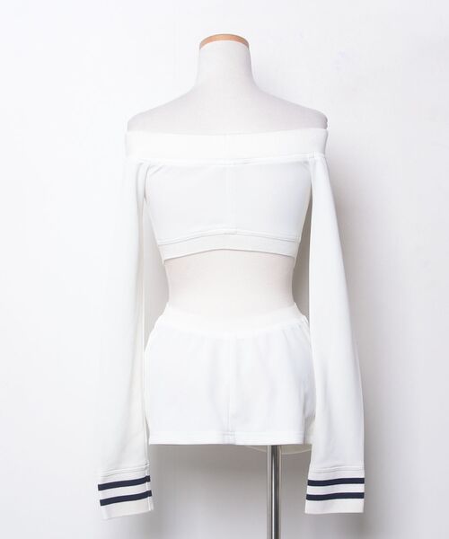 「JW Anderson」 コルセット S ホワイト レディース_画像2