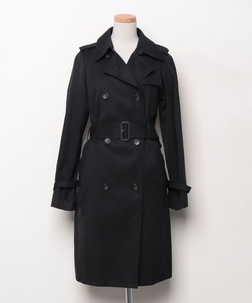 Deuxieme Classe(ドゥーズィエムクラス) トレンチコート - ブラック Deuxieme Classe(ドゥーズィエムクラス) トレンチコート - ブラック