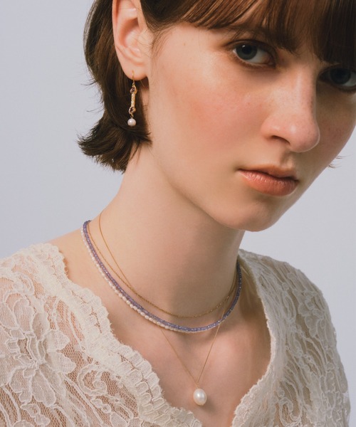 「les bonbon」 ネックレス FREE ブルー レディース_画像5