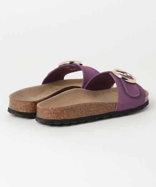 「COMMON WARE」 「AUTENTI」フラットサンダル 37 ブラック レディース_画像2