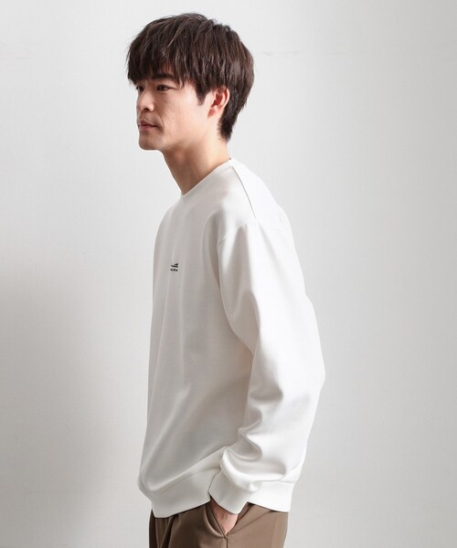 THE SHOP TK トレーナー スウェット 「クリーンで大人っぽい」ロゴ