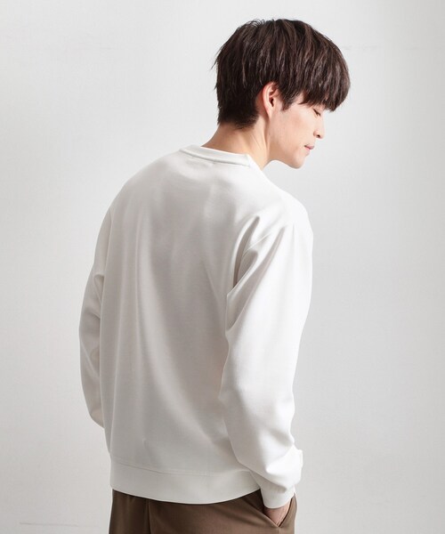 THE SHOP TK トレーナー スウェット 「クリーンで大人っぽい」ロゴ