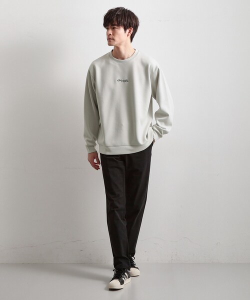 THE SHOP TK トレーナー スウェット 「クリーンで大人っぽい」ロゴ