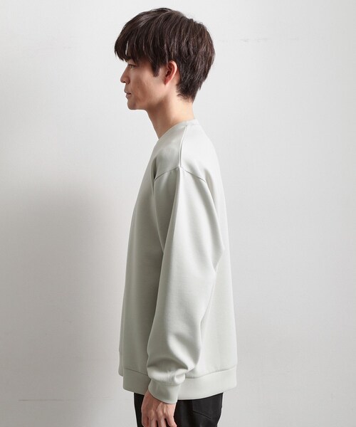 THE SHOP TK トレーナー スウェット 「クリーンで大人っぽい」ロゴ