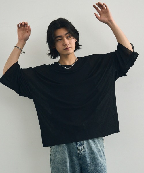 「Shoowtime」 長袖Tシャツ X-LARGE ブラック メンズ_画像3