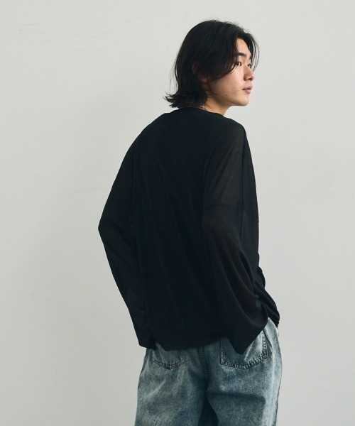 「Shoowtime」 長袖Tシャツ X-LARGE ブラック メンズ_画像7