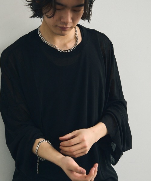 「Shoowtime」 長袖Tシャツ X-LARGE ブラック メンズ_画像8