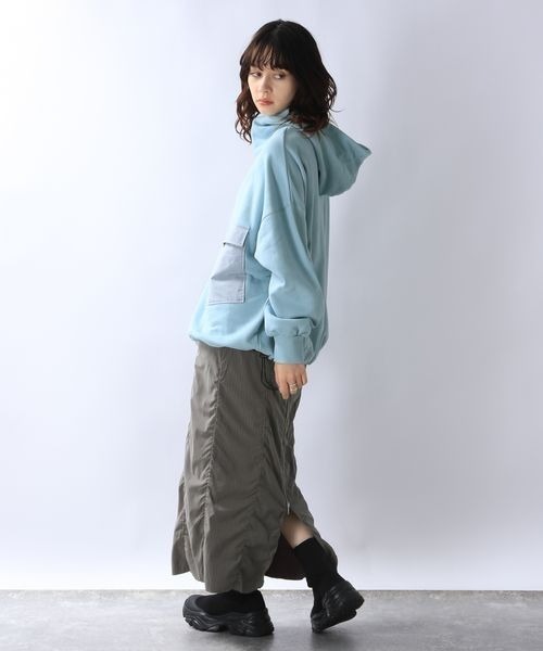 JEANASIS（ジーナシス） スカート FREE グレー レディース : ZOZOTOWN