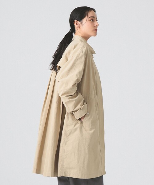 Ray BEAMS（レイ ビームス） ステンカラーコート コート バック タック