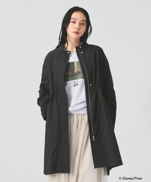 ファッションブランド（レディースステンカラーコート）（素材