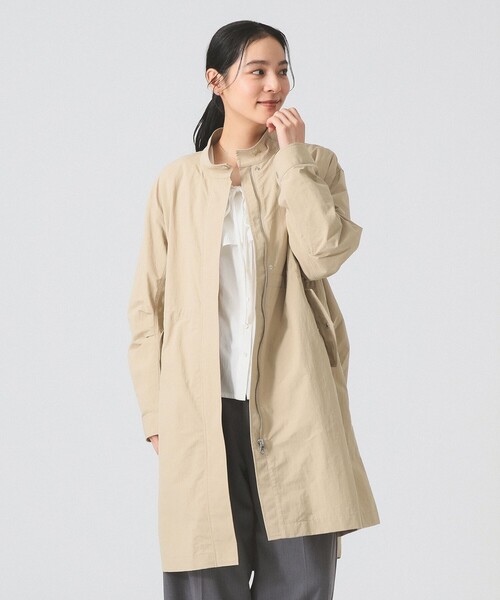 Ray BEAMS（レイ ビームス） ステンカラーコート コート バック タック