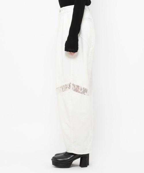 HARE（ハレ） ジーンズ デニム デニムパンツ レースキリカエカーブ