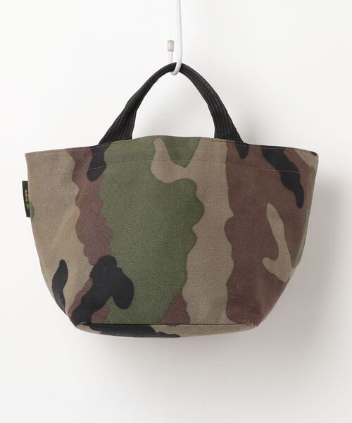 Herve Chapelier（エルベシャプリエ） カモフラージュトートバッグ