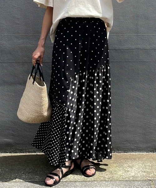 BEARDSLEY ビアズリー　スカート　黒 BEARDSLEY（ビアズリー） ロングスカート 0 ブラック レディース