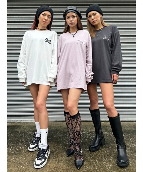 「EGOIST」 長袖カットソー FREE ブラック レディース_画像4