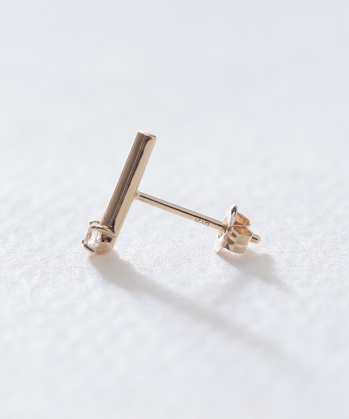 「NOIR DE POUPEE」 ピアス（片耳用） FREE ゴールド レディース_画像2