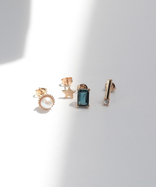 「NOIR DE POUPEE」 ピアス（片耳用） FREE ゴールド レディース_画像7