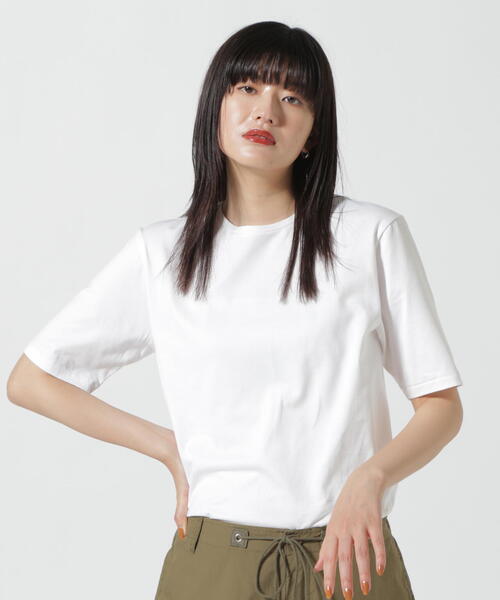 ATON（エイトン） 半袖Tシャツ 1 ブラック レディース : ZOZOTOWN