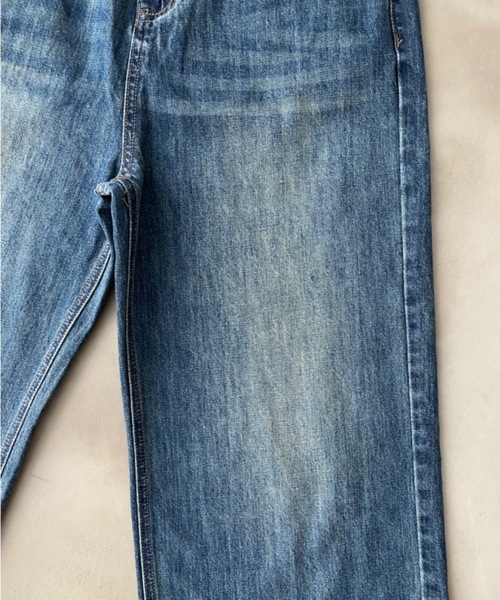 「SHAGGIE」 デニムパンツ X-SMALL ネイビー レディース_画像4