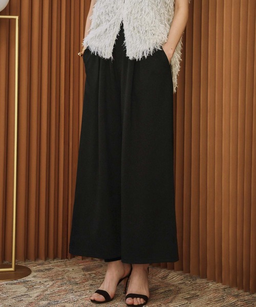ELFRANK ワイドパンツ パンツ 「2026SS」ダンボール クロップド丈