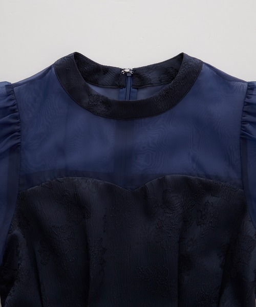 「forksy.」 長袖ワンピース FREE ブラック レディース_画像7