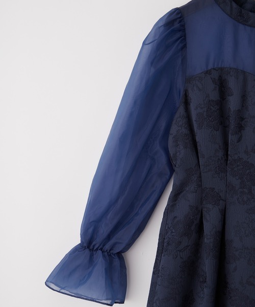 「forksy.」 長袖ワンピース FREE ブラック レディース_画像8