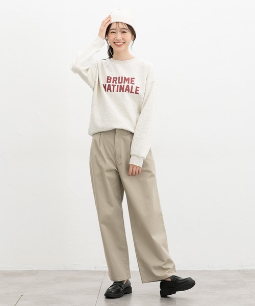 「Honeys」 「CINEMA CLUB」スウェットカットソー S オートミール レディース_画像4