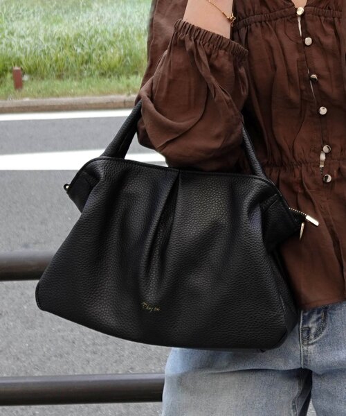 ボストンバッグ 「ITAMI企画」タックミニボストンBAG レディース | Chez toi