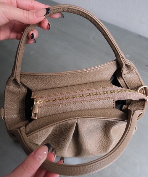 ボストンバッグ 「ITAMI企画」タックミニボストンBAG レディース | Chez toi | 21
