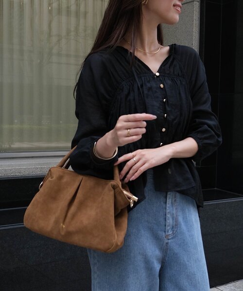 ボストンバッグ 「ITAMI企画」タックミニボストンBAG レディース | Chez toi | 09
