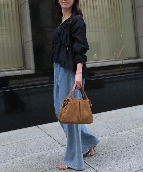 ボストンバッグ 「ITAMI企画」タックミニボストンBAG レディース | Chez toi | 07