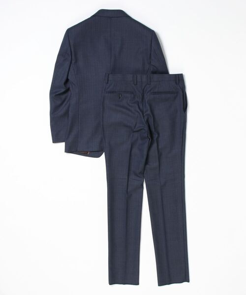 「Perfect Suit FActory」 3ピーススーツ A5 ネイビー メンズの画像