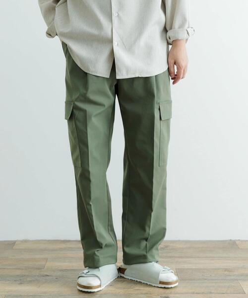 「ITEMS URBANRESEARCH」 カーゴパンツ LARGE カーキ メンズ_画像3