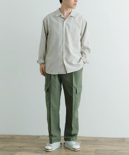 「ITEMS URBANRESEARCH」 カーゴパンツ LARGE カーキ メンズ_画像7