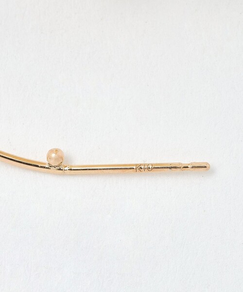 ピアス 「les bonbon × otonaMUSE × UNITED ARROWS」BONE ピアス レディースの画像