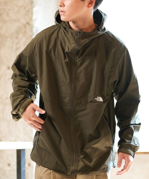 THE NORTH FACE ☆ ビンテージ ノースフェイス グリーン ナイロンジャケット ブルゾン L 通年 アウトドア アメカジ ゴープコア 古着■G330 THE NORTH FACE - THE NORTH FACE ☆ ビンテージ ノースフェイス