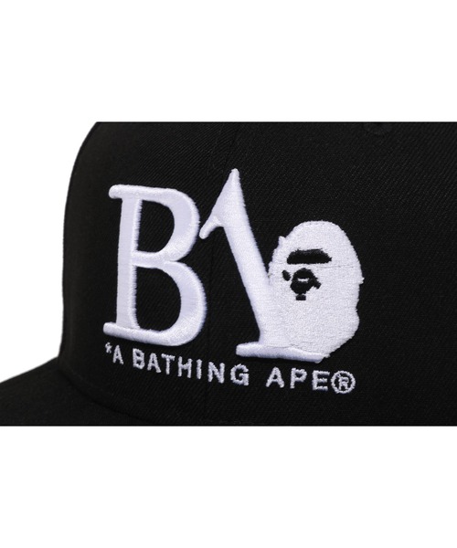 A BATHING APE（アベイシングエイプ） キャップ 帽子 BA LOGO NEW ERA